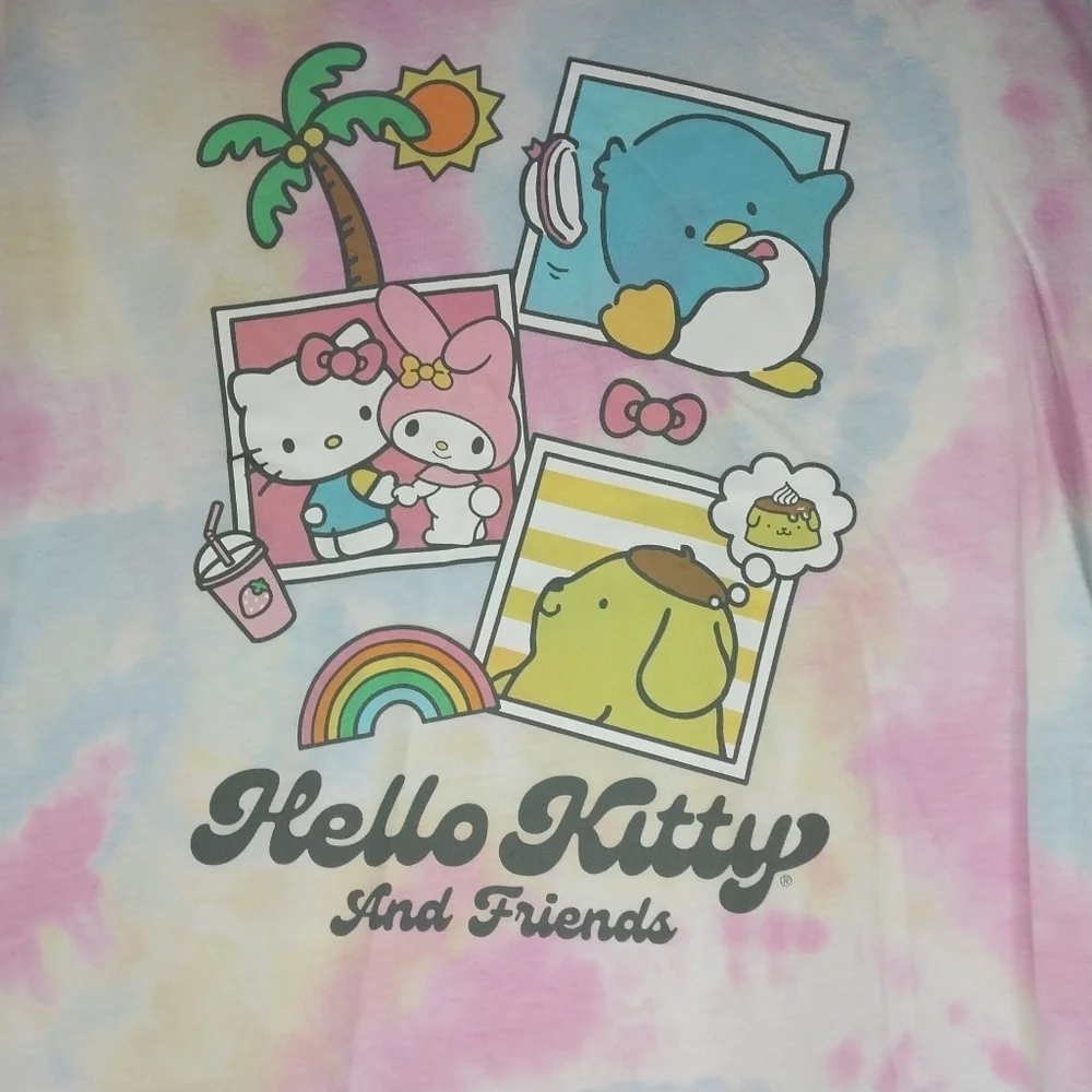 Hello Kitty Tie-Dye Kids T-Shirt